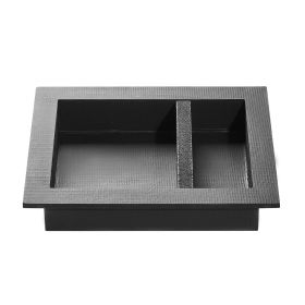 Shower Niche, 16 x 20 x 4 inch Recessed Wall Niche with Movable Divider Shelf, Modern Soap & Shampoo Storage Organizer, Square Corners