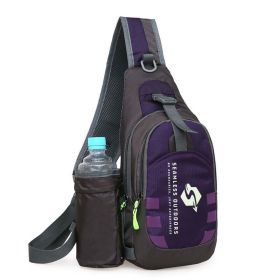 "Seamless Outdoors Colorful Sling Bag With Water Slot "